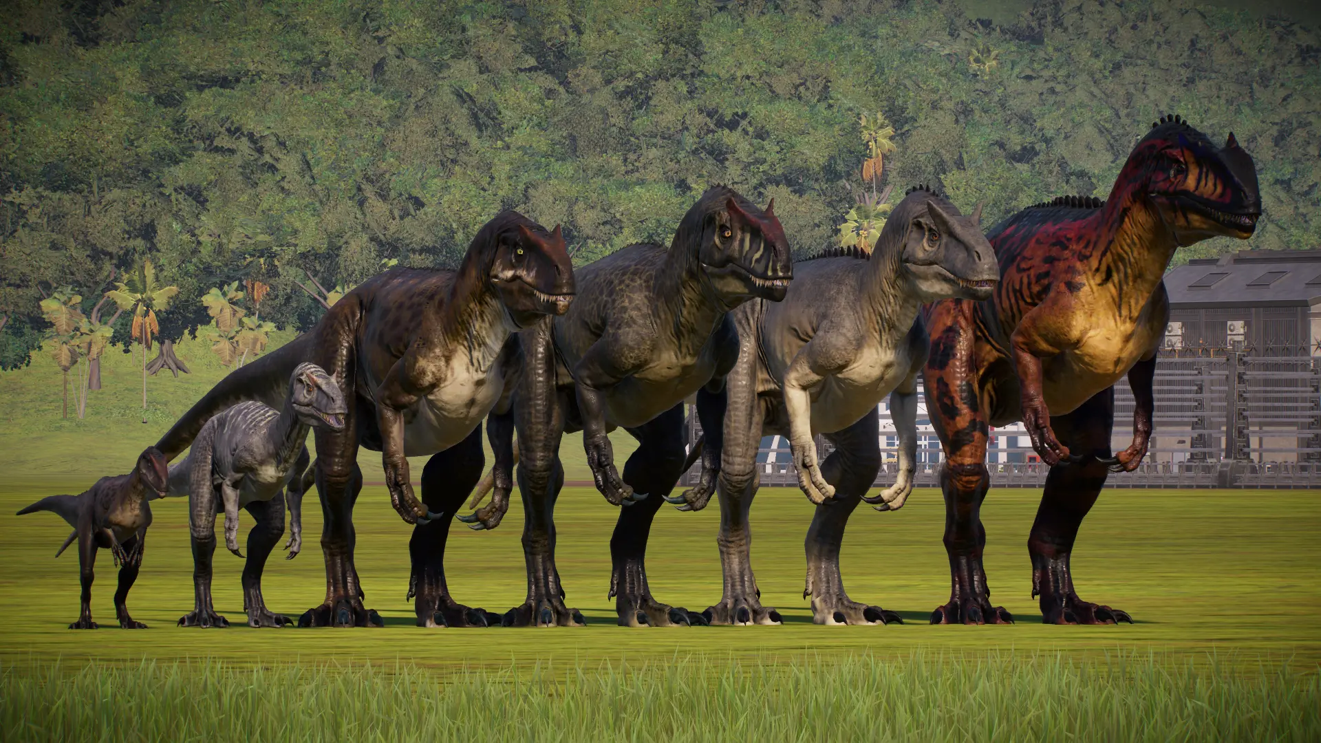 Non Replacement Allosaurus Species And Life Cycle Mod Coming At Jurassic World Evolution 2 Nexus