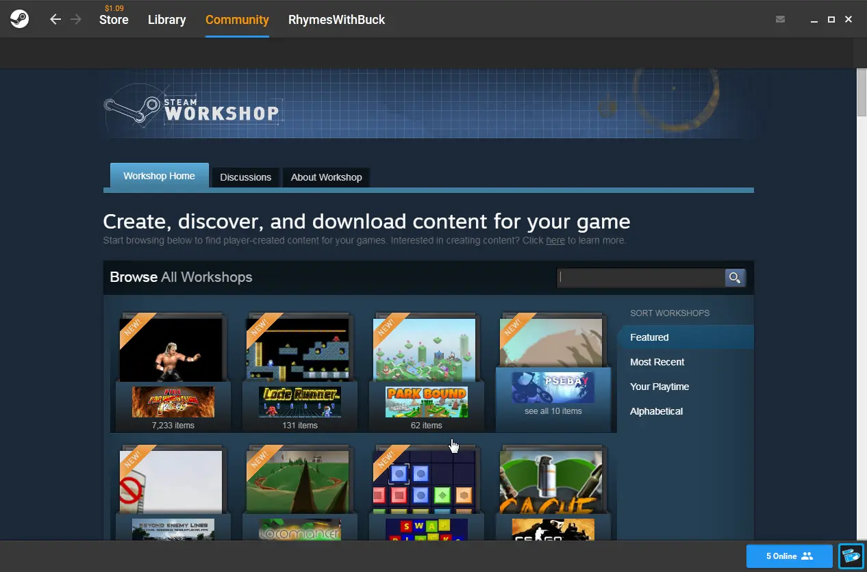 How to download steam workshop items without steam (in most games)