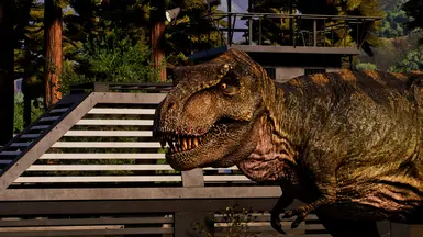 Attempt tamer JP rex animatronic 1997 at Jurassic World Evolution 2 ...