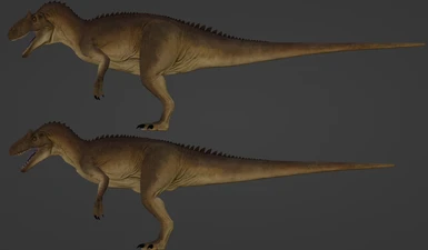 Paleo Stylished Allosaurus