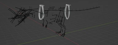 Issue with Editing Dinosaur Models - Blender