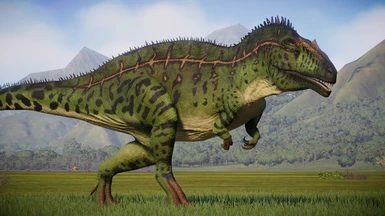 Updating my Acrocanthosaurus mod with new model skins and pattern