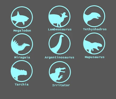 My first custom animal silhouette icons