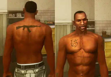 CJ from GTA San Andreas enters wrong village in the new Resident