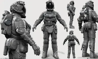 Explorer Suit High Poly at Starfield Nexus - Mods and Community