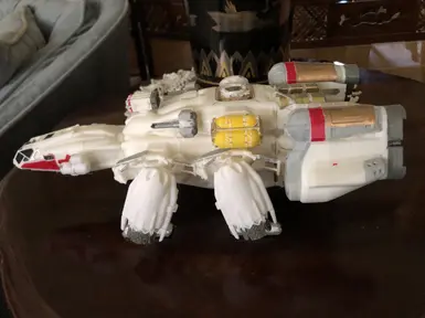 Side view 3d printed Frontier at Starfield Nexus - Mods and Community