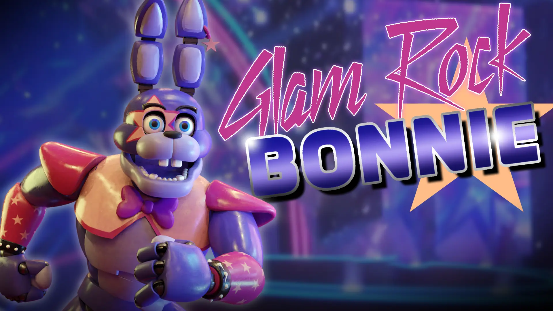 Glamrock Bonnie  Fnaf wallpapers, Bonnie, Fnaf