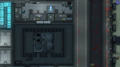 It's a laboratory next to a dangerous room