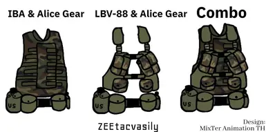 Mod suggestion JAC or MCR over Ballistric Vest