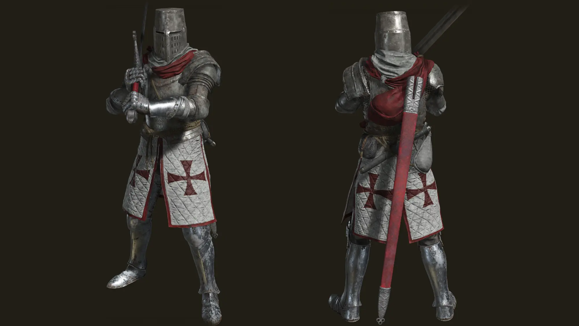 Vagabond knight set elden ring