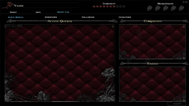 Quest screen - Toreador edition