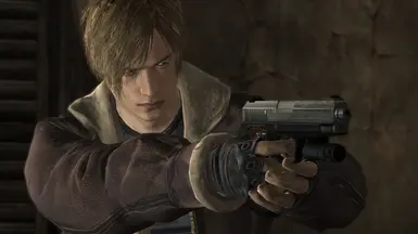 Leon RE4 Remake in RE4 OG