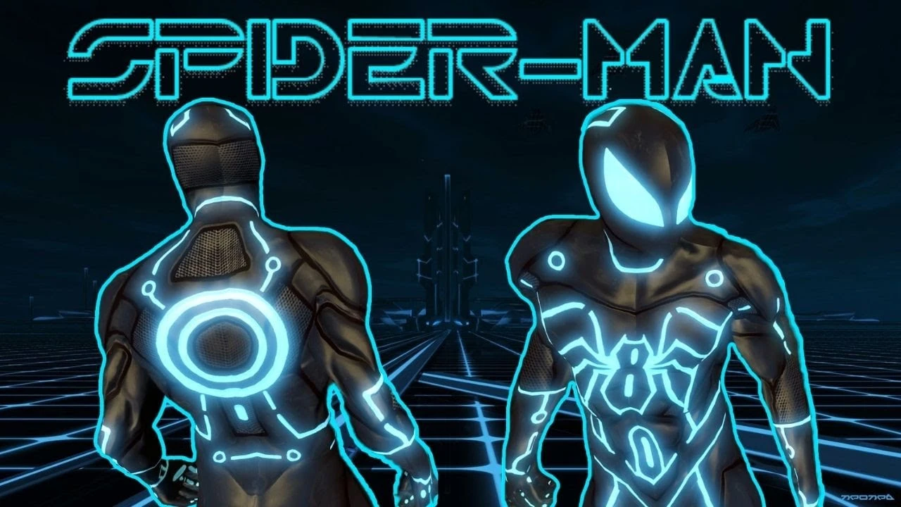 Mod Request- Tron Spider-man at Marvel's Spider-Man Remastered Nexus - Mods  and community