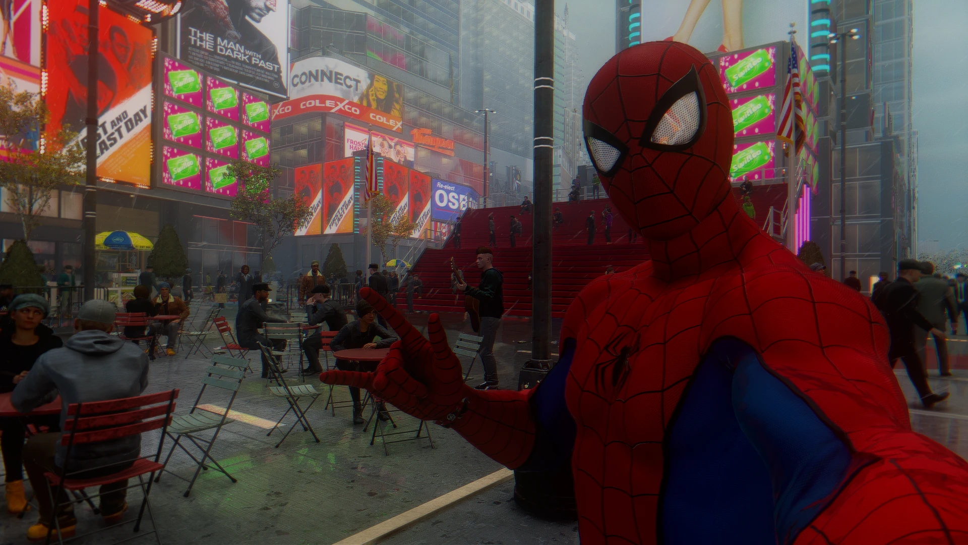 Time square best sale spider man ps4