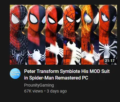 Marvel's Spider-Man (Remastered) PC: How to install Spider-Man mods (Nexus  Mods) 