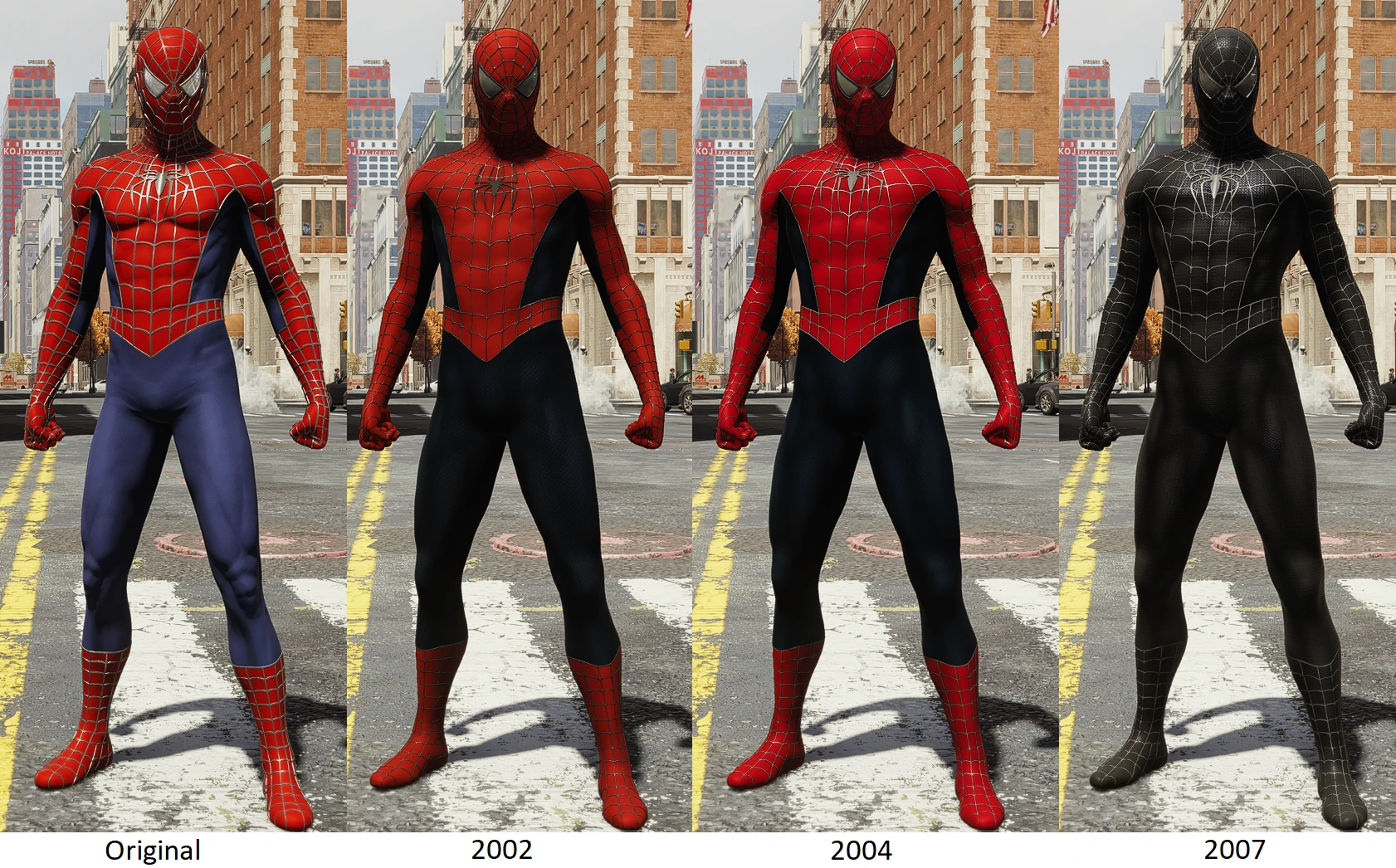 Early Game Undies at Marvel's Spider-Man Remastered Nexus - Mods