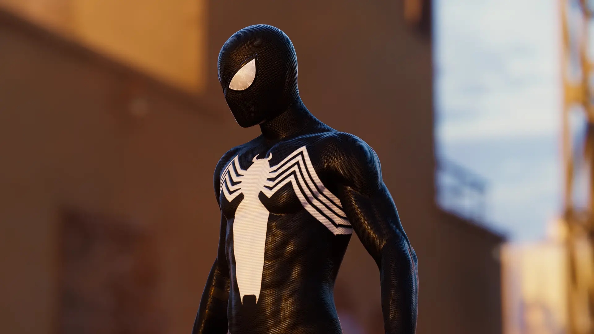 Wip black suit at Marvel's Spider-Man Remastered Nexus - Mods and community