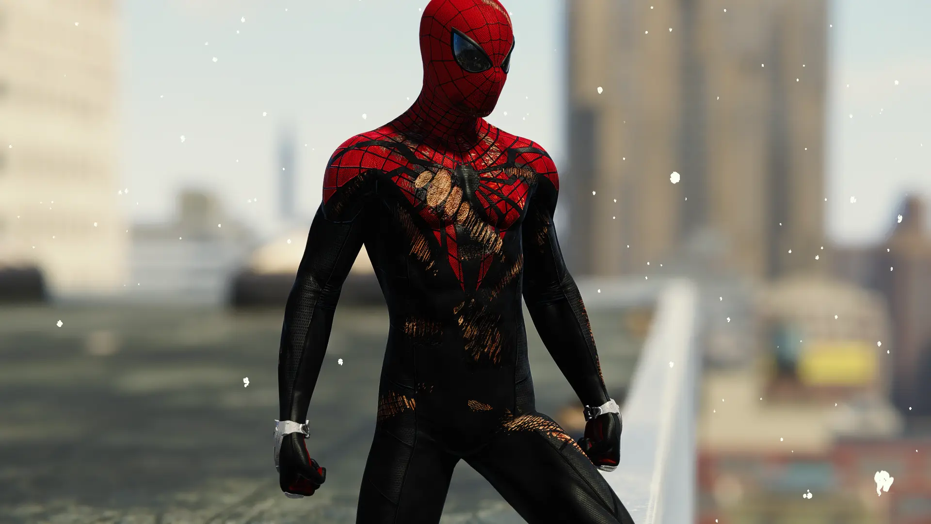 Wip black suit at Marvel's Spider-Man Remastered Nexus - Mods and community