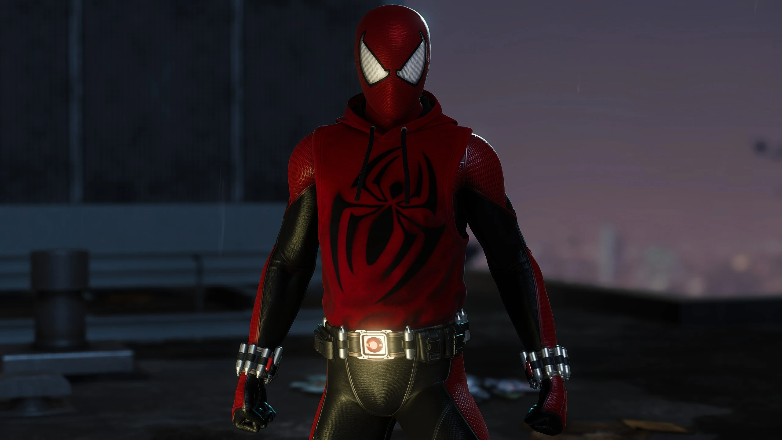 Classic Hooded Scarlet Spider MOD at Marvel's Spider-Man