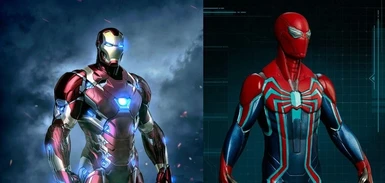 mod request spider-man velocity suit to iron man