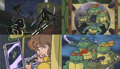 Classic TMNT Intro redrawn