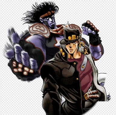 MOD REQUIST - New colors of Jotaro and Star Platinum for color B