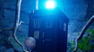 TARDIS replace Ufo easter egg request