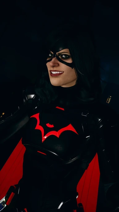 Harley seized the Batgirl suit