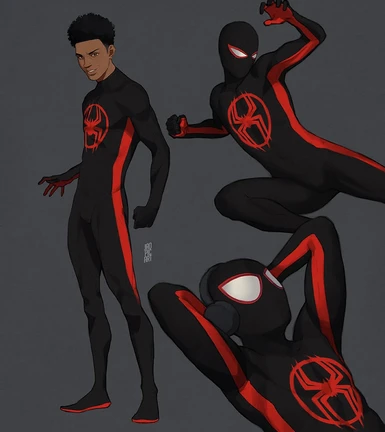 Mod Request Across the spiderverse suit insomniac proportions
