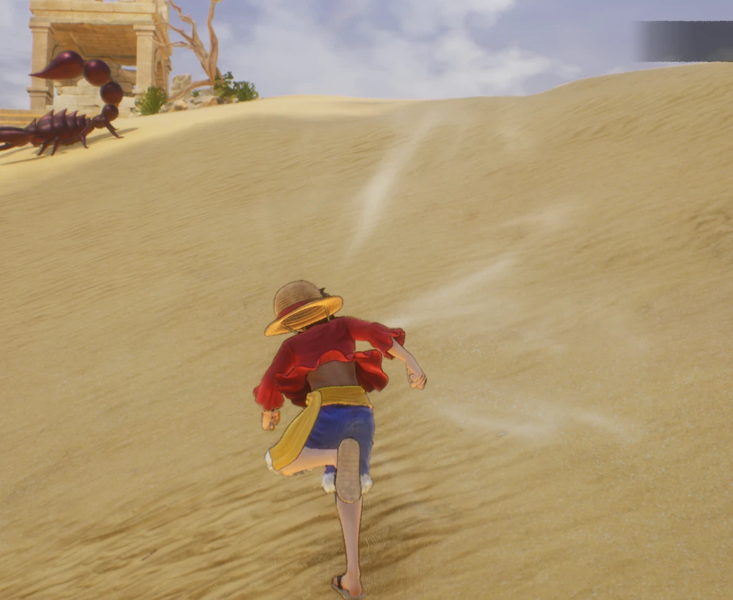 Mod Request - Remove wind gust visual and sound effect from dashing at One  Piece Odyssey Nexus - Mods and community