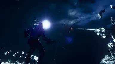 in space