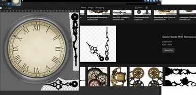 While modding the blackwater clock texture I came across a nearly identical image of the hands