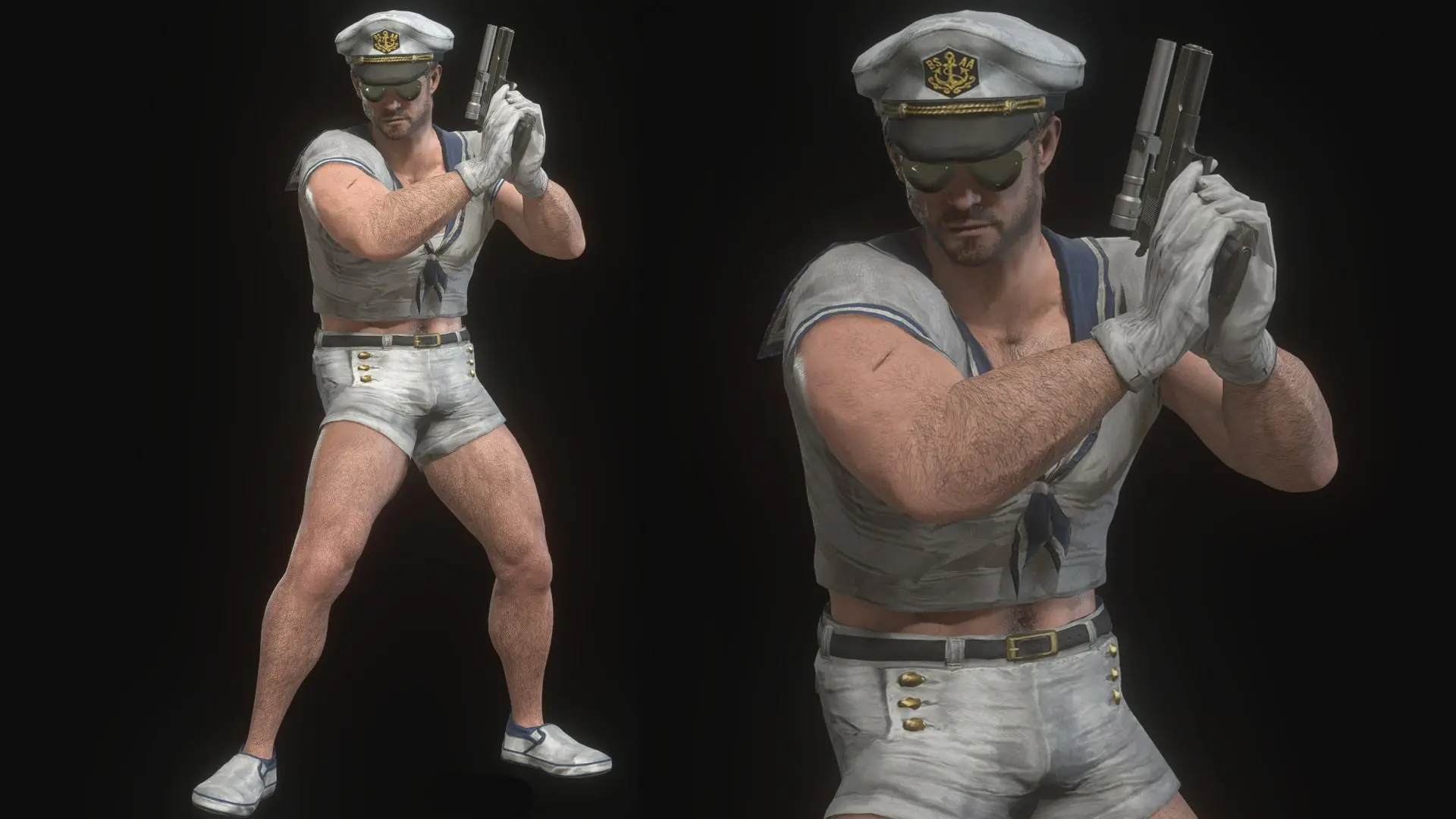 Chris Redfield in Sailor Outfit - RE Revelations at Resident Evil 4 ...