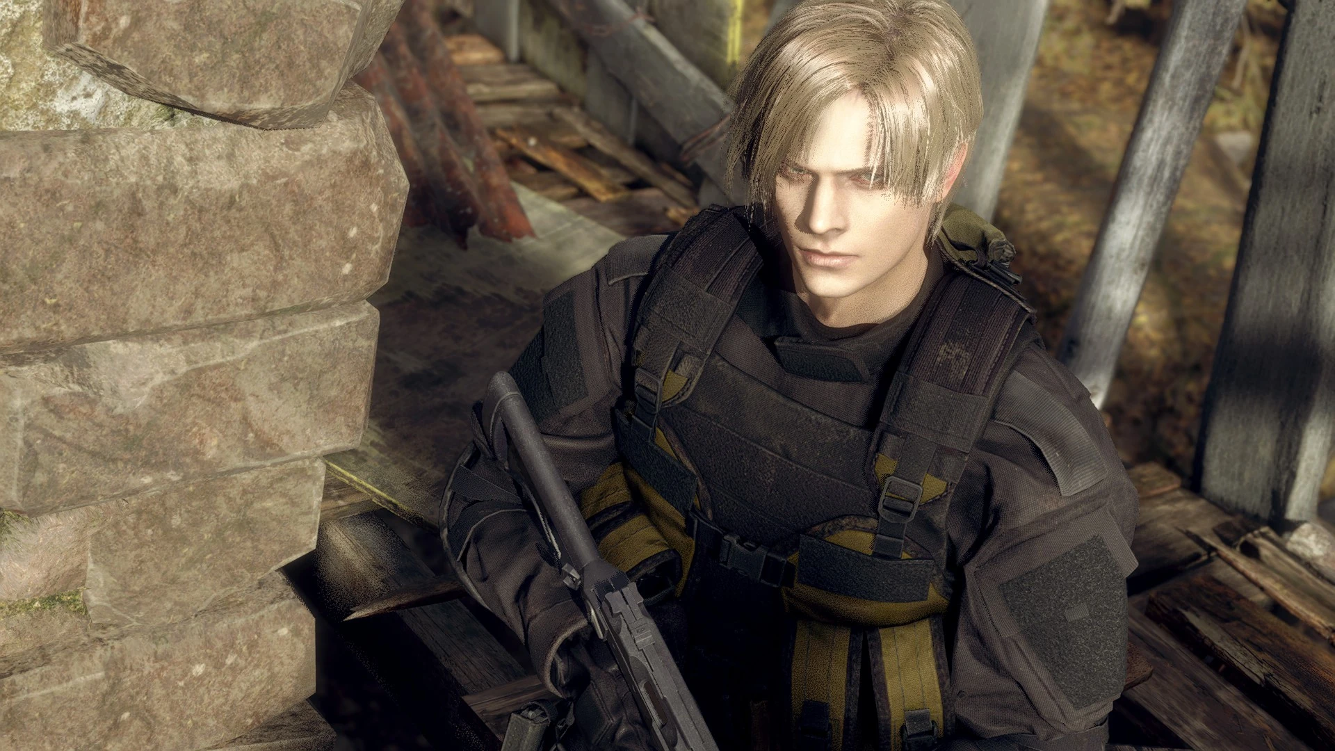 Krauser's Vest Kit for Leon at Resident Evil 4 (2023) - Nexus mods and  community