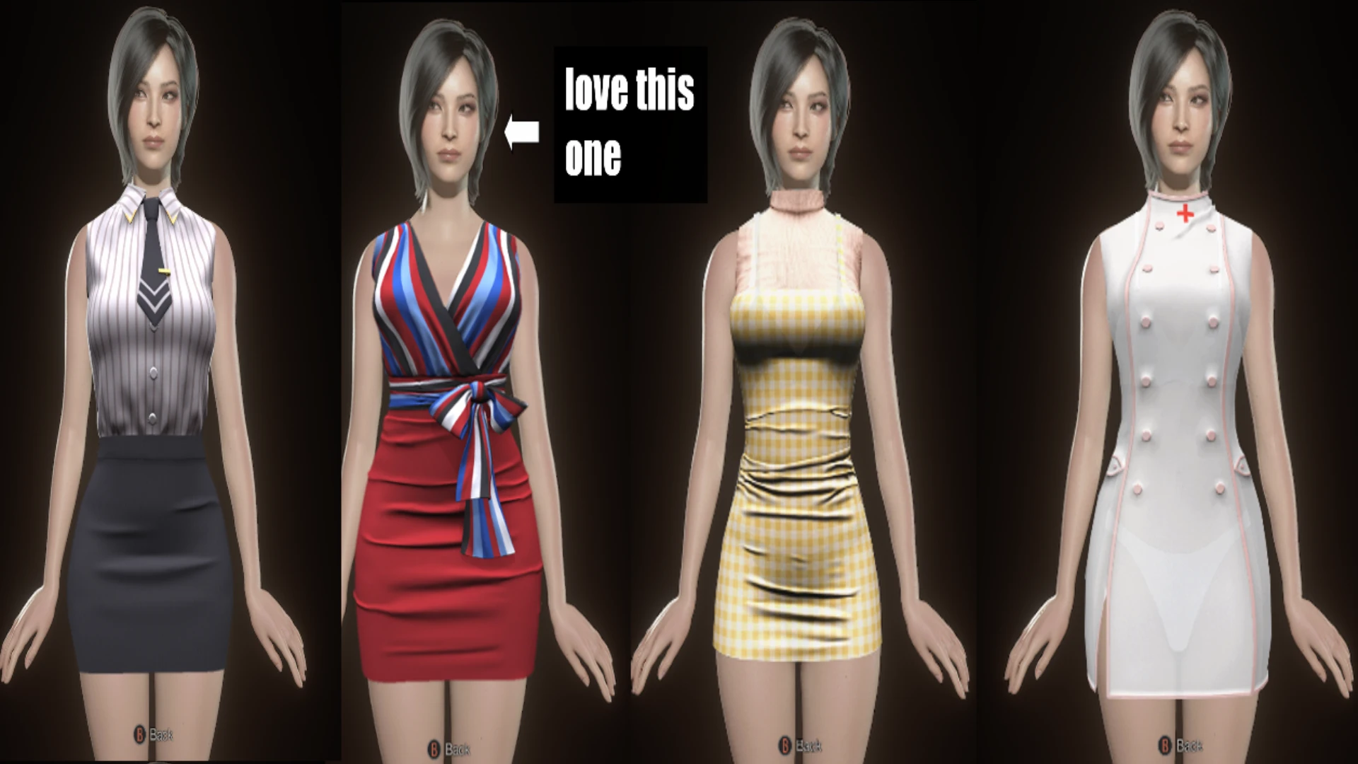 outfit ideas for Ada jill Claire and Ashley 1 at Resident Evil 4 (2023 ...