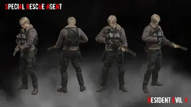 Krauser's Vest Kit for Leon at Resident Evil 4 (2023) - Nexus mods and  community