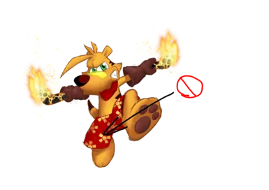 MOD REQUEST Nude Ty the Tasmanian Tiger