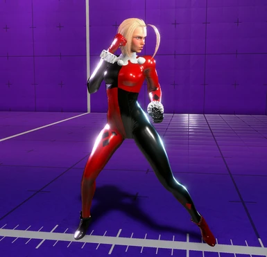 Harley Quinn Jester Suit for Cammy