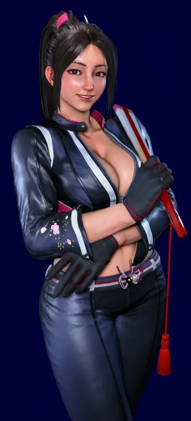 Mai Biker Outfit - Simple background
