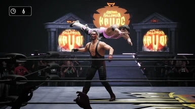 Wolfpac Sting Tosses Bret High Into the Air at Halloween Havoc