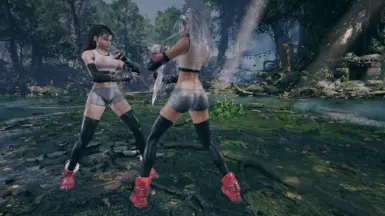 Tifa Lockhart Skirtless