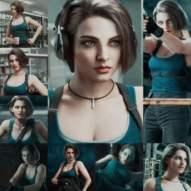 JILL VALENTINE AS JANET CAGE REQUEST