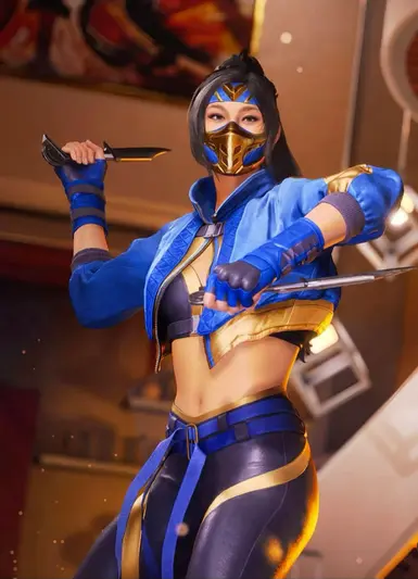 mod request - earthrealm kitana hair on all kitana skins