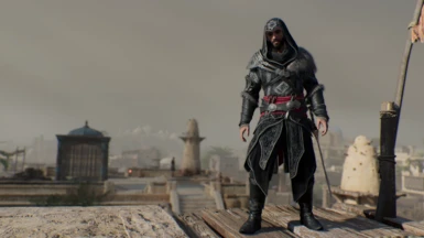 Ezio Revelation Costume Black and Crimson