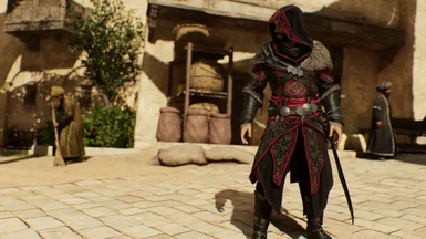 Ezio Revelation Costume Black and Crimson v2