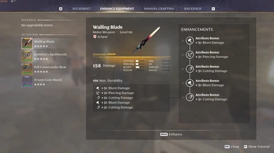Weapon Editing