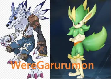 WereGarurumon Mod idea for modern