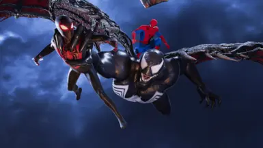 The TRUE Spider-men and Venom