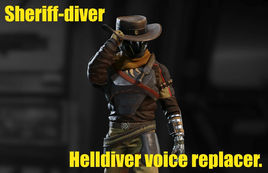 Sheriff Diver Voice Replacer Sheriff Diver Voice Replacer