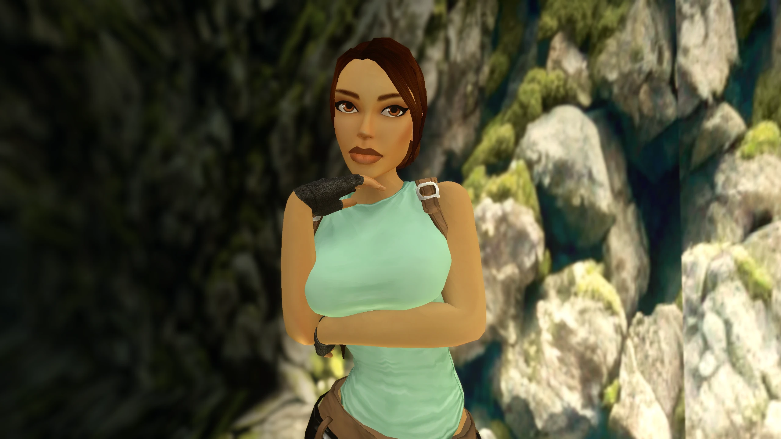 Tell me if the brows are cute at Tomb Raider I-III Remastered Nexus ...